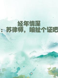 经年情深：苏律师，咱扯个证吧