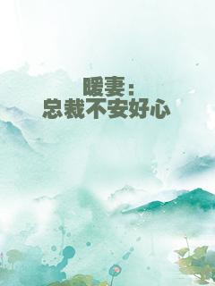暖妻：总裁不安好心