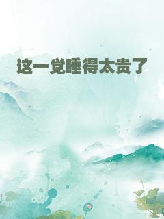 这一觉睡得太贵了