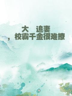 大佬追妻，校霸千金很难撩