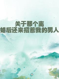关于那个离婚后还来招惹我的男人