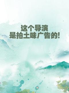 这个导演是拍土味广告的！