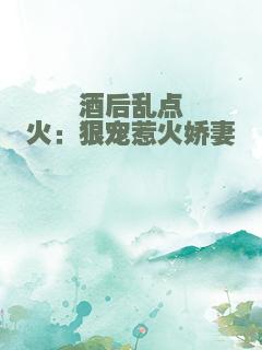 酒后乱点火：狠宠惹火娇妻
