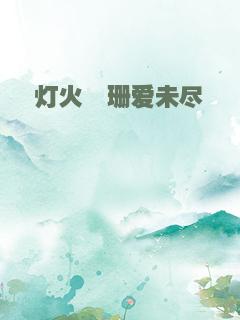 灯火阑珊爱未尽