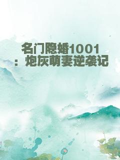 名门隐婚1001：炮灰萌妻逆袭记