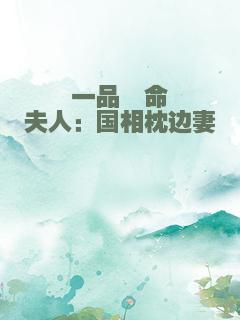 一品诰命夫人：国相枕边妻
