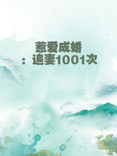 惹爱成婚：追妻1001次