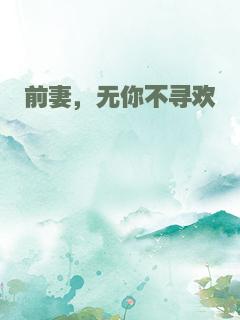 前妻，无你不寻欢