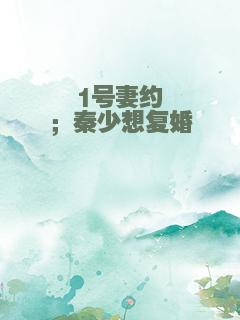 1号妻约；秦少想复婚