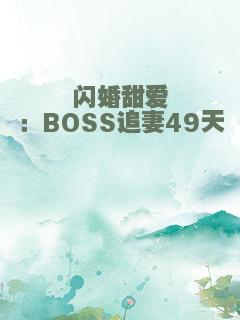 闪婚甜爱：BOSS追妻49天