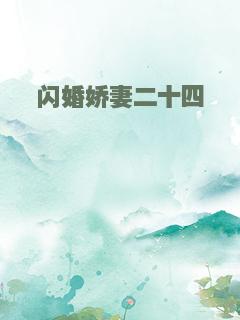 闪婚娇妻二十四