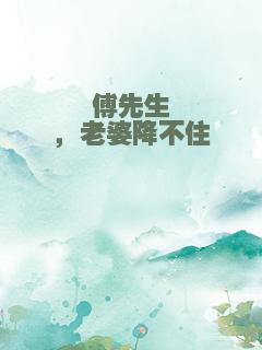 傅先生，老婆降不住