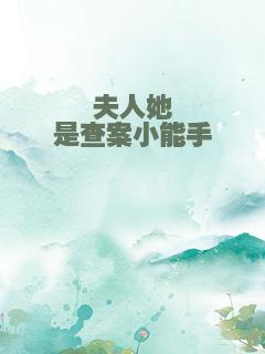 夫人她是查案小能手