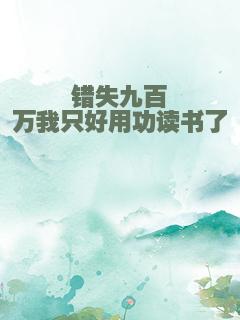 错失九百万我只好用功读书了