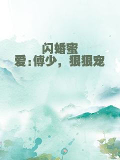 闪婚蜜爱:傅少，狠狠宠