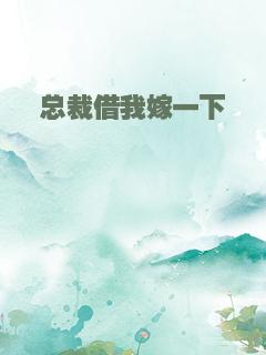 总裁借我嫁一下