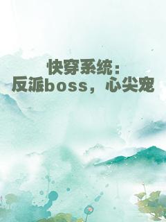 快穿系统：反派boss，心尖宠