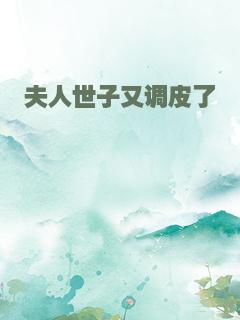 夫人世子又调皮了