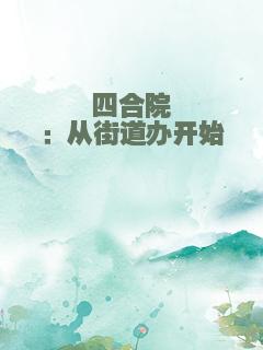 四合院：从街道办开始