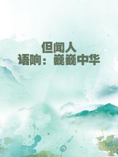 但闻人语响：巍巍中华